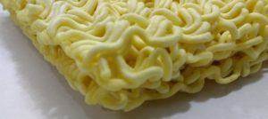 Ottogi Cheese Ramen Ramen Block Side