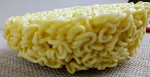 Ottogi Ramen Bokki Noodle Puck Side