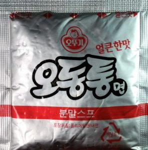 Ottogi Odongtong Myon Seafood Spicy Ramyon Seasoning Sachet