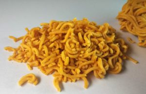 Nissin Chili Noodles Tom Yum Shrimp Soup Noodle Pile