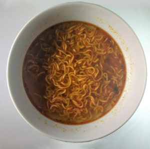 Nissin Chili Noodles Tom Yum Shrimp Soup Bowl